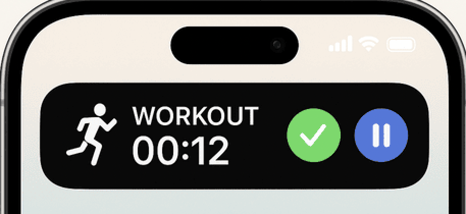 Expo Live Activity Timer